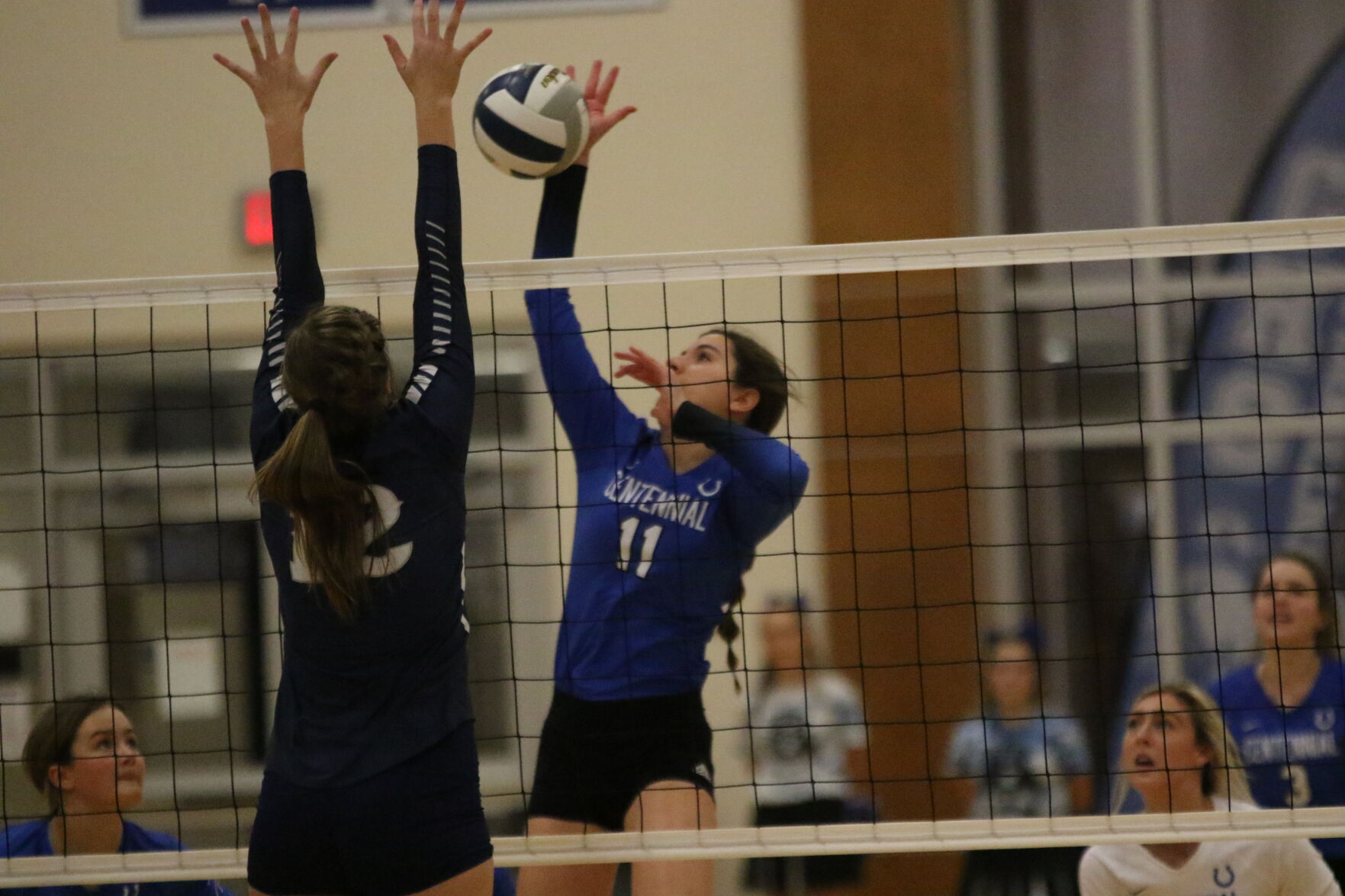 Cross County vs. Centennial volleyball, Oct. 27 17.JPG